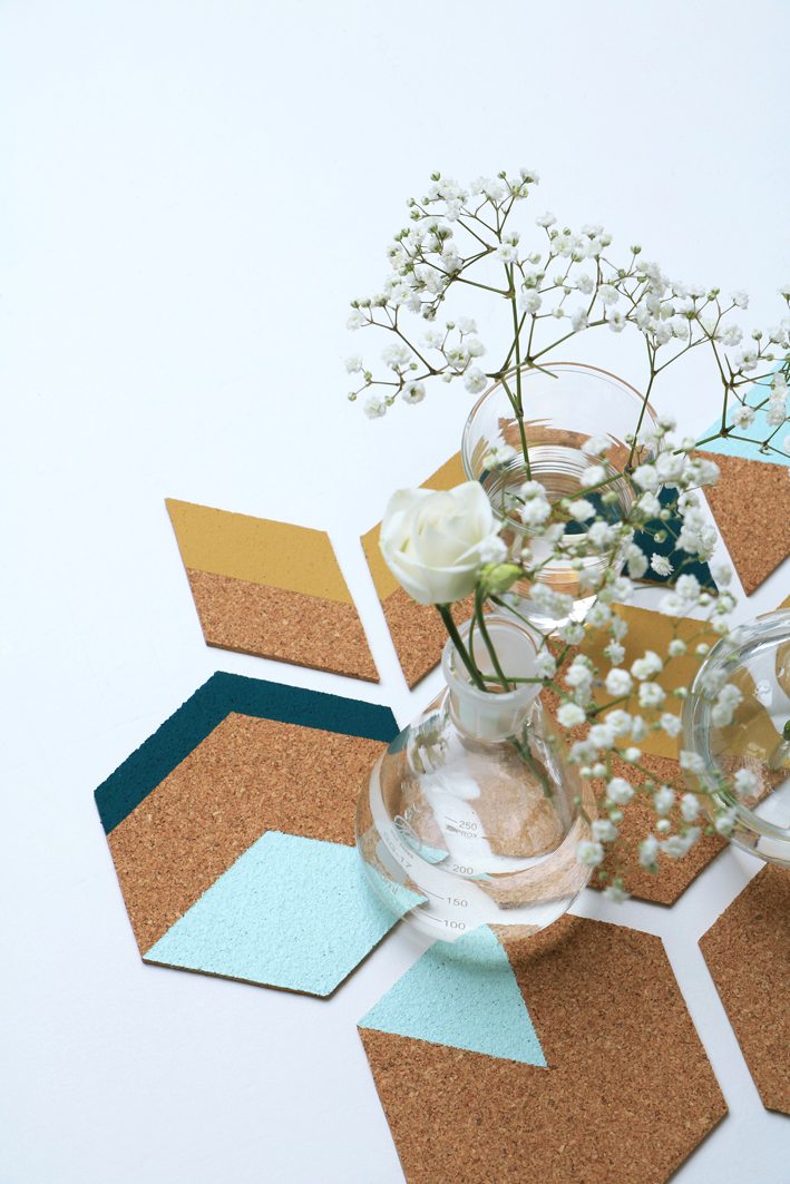 diy cork coasters