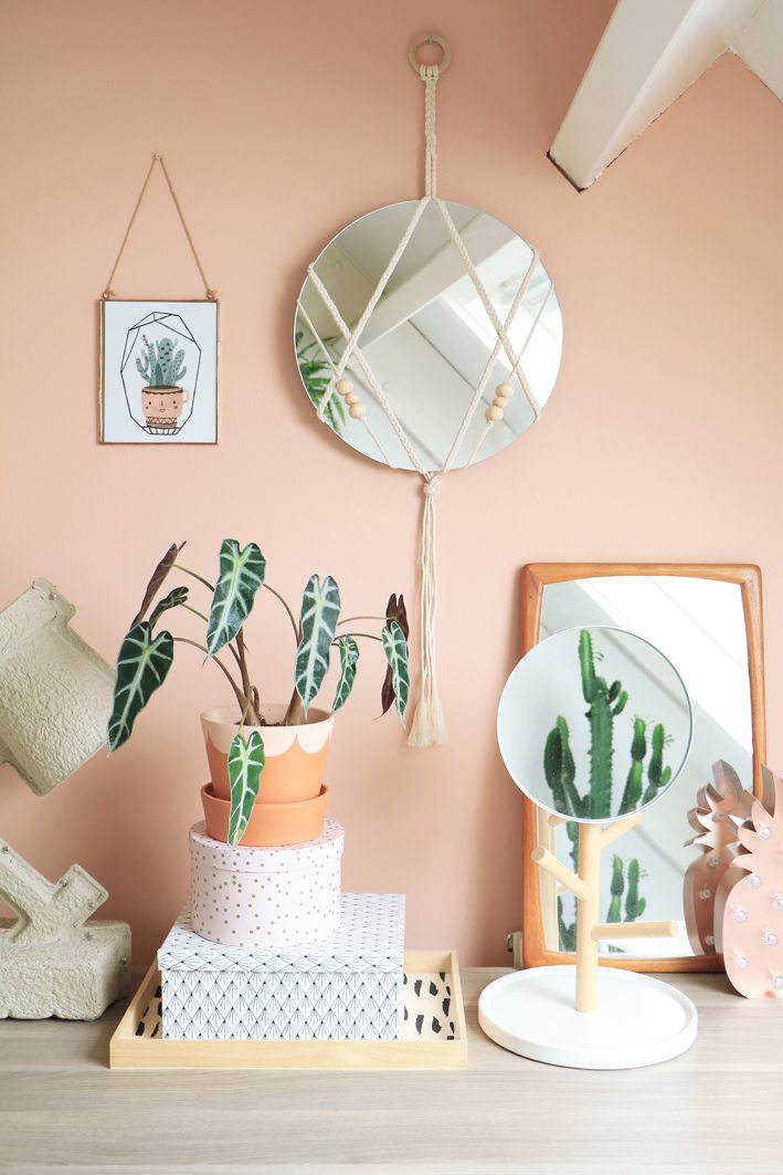 diy macrame mirror