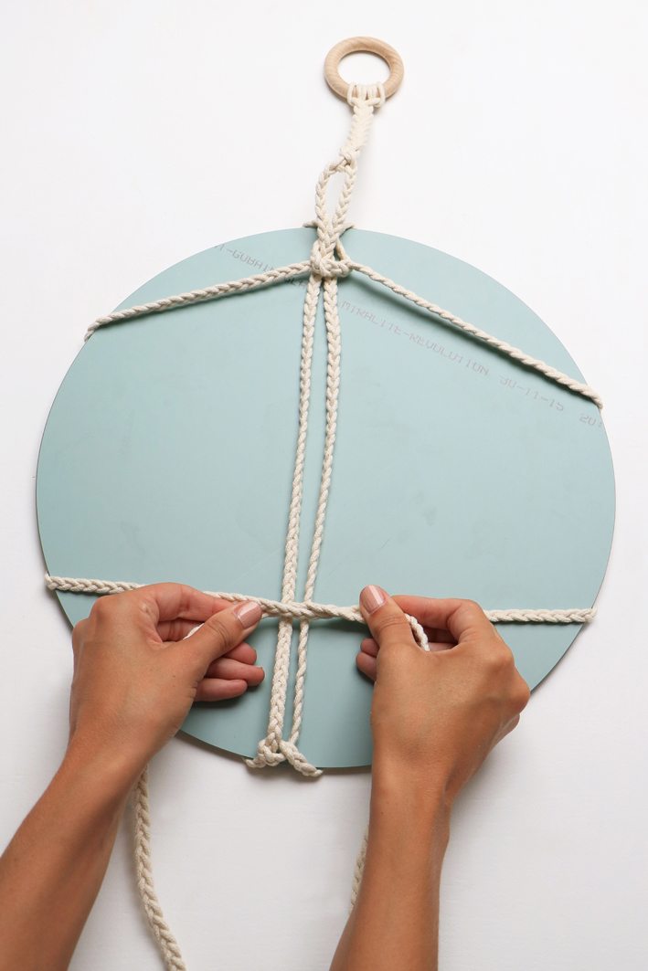 diy macrame mirror