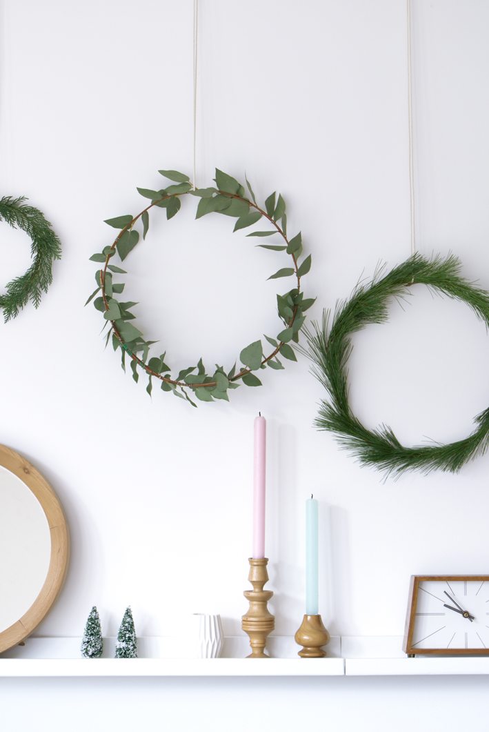 Christmas decorations with greens  Enter My Attic