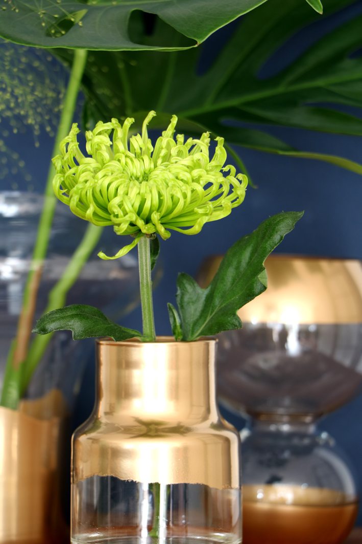 diy golden vases