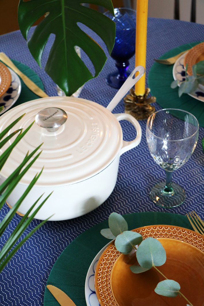 le creuset table styling