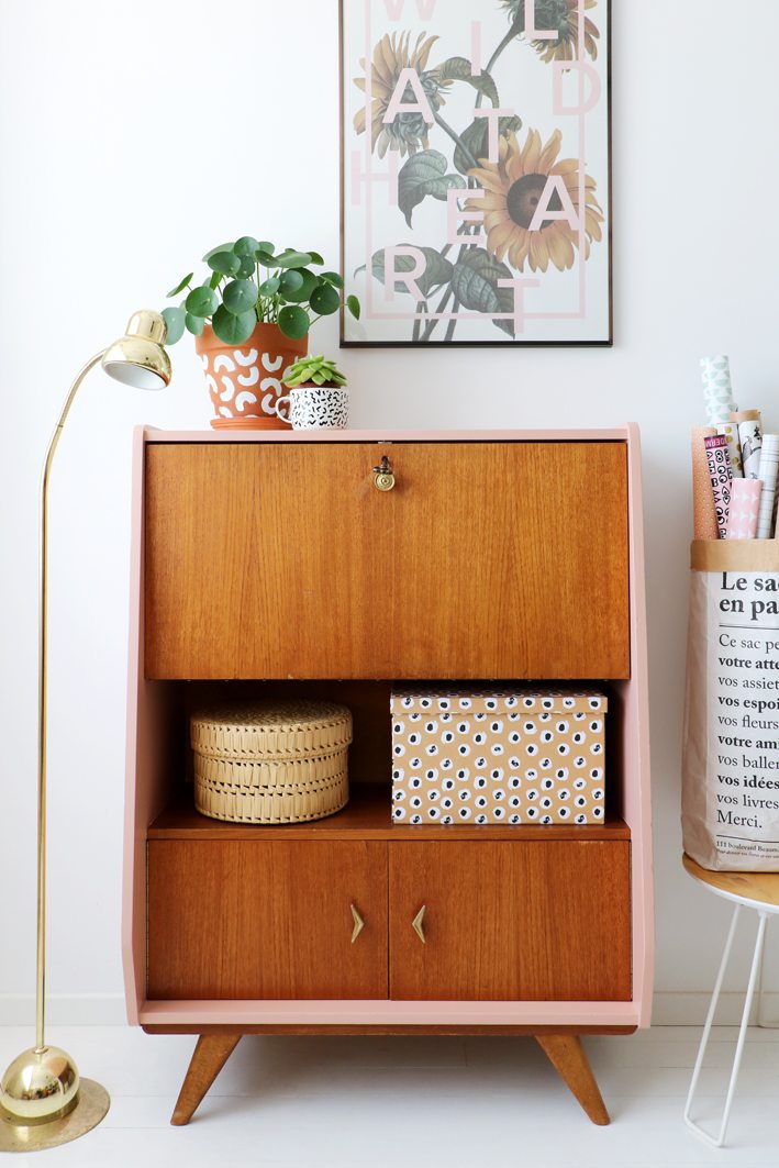 vintage secretaire