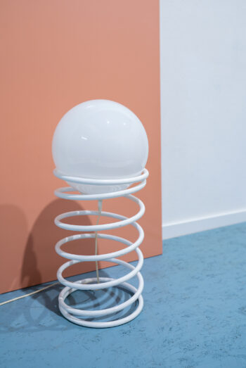 vintage spiraal lamp Woja jaren 70