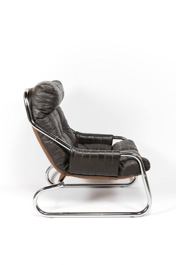 vintage buisframe fauteuil