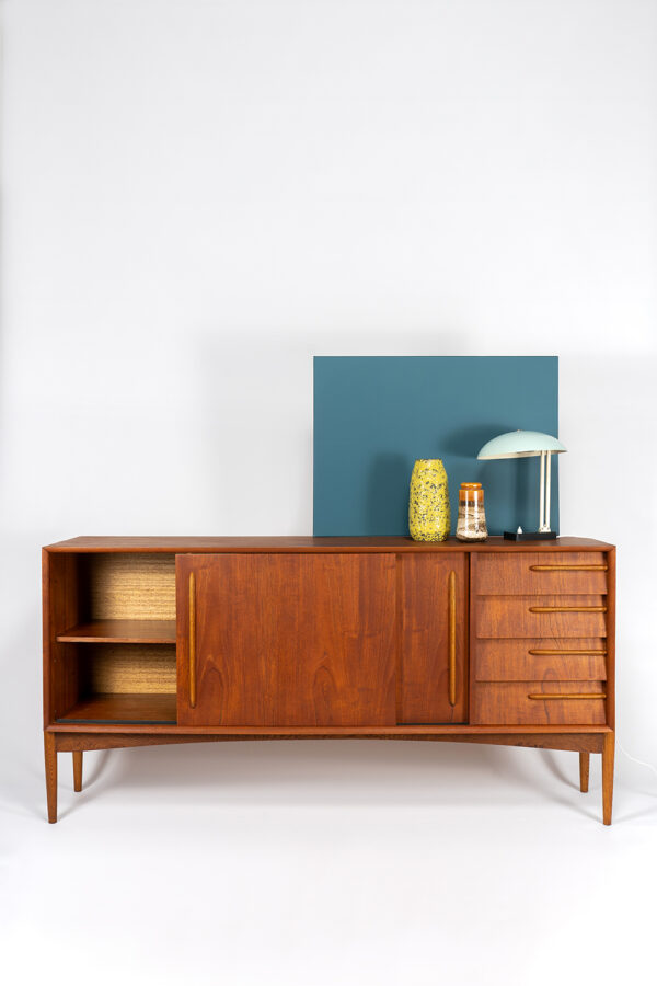 teakhouten dressoir jaren 50