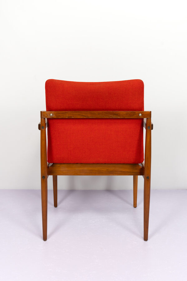 vintage Deense Thereca stoel jaren 70