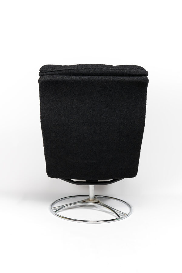 zwarte draaifauteuil