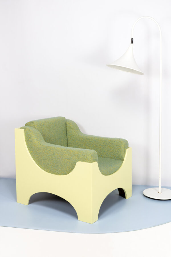 postmoderne 80's fauteuil